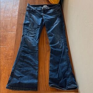 Hudson Jeans Dark Blue Flare Leg Denim